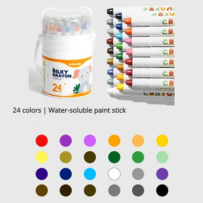SilkyTwist Washable Crayons 🖍️