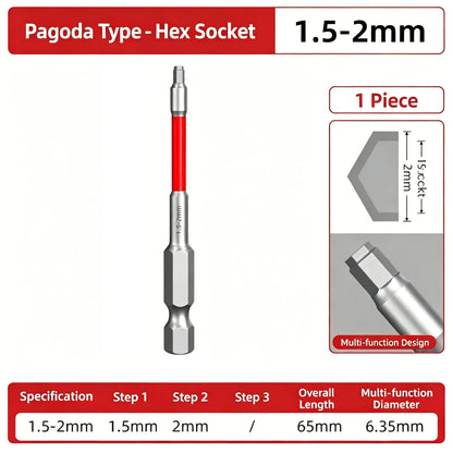 MagHex Multi-Step Magnetic Allen Bit Set 🧲