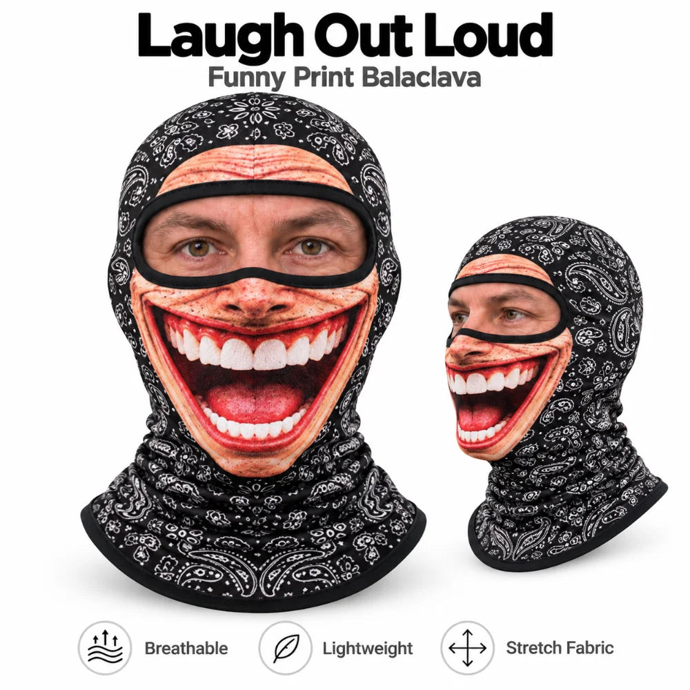 Funny Face Balaclava 🤣 👴🏻