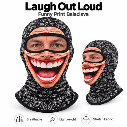 Funny Face Balaclava 🤣 👴🏻