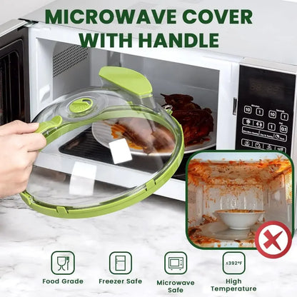 SteamGuard Microwave Cover 🍽️