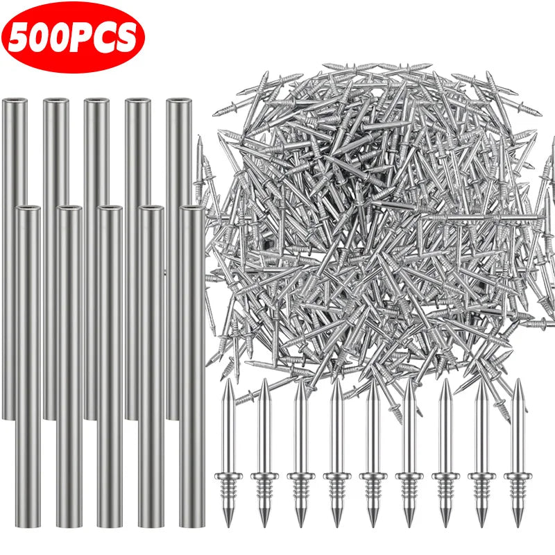 NoTrace™ Double-Headed Wall Fixing Nails 🔨