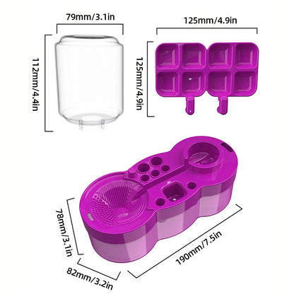 BrushBuddy™ 🎨 Paint Brush Toilet