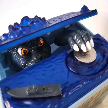 Galactic Godzilla Coin-Eating Piggy Bank 🦖