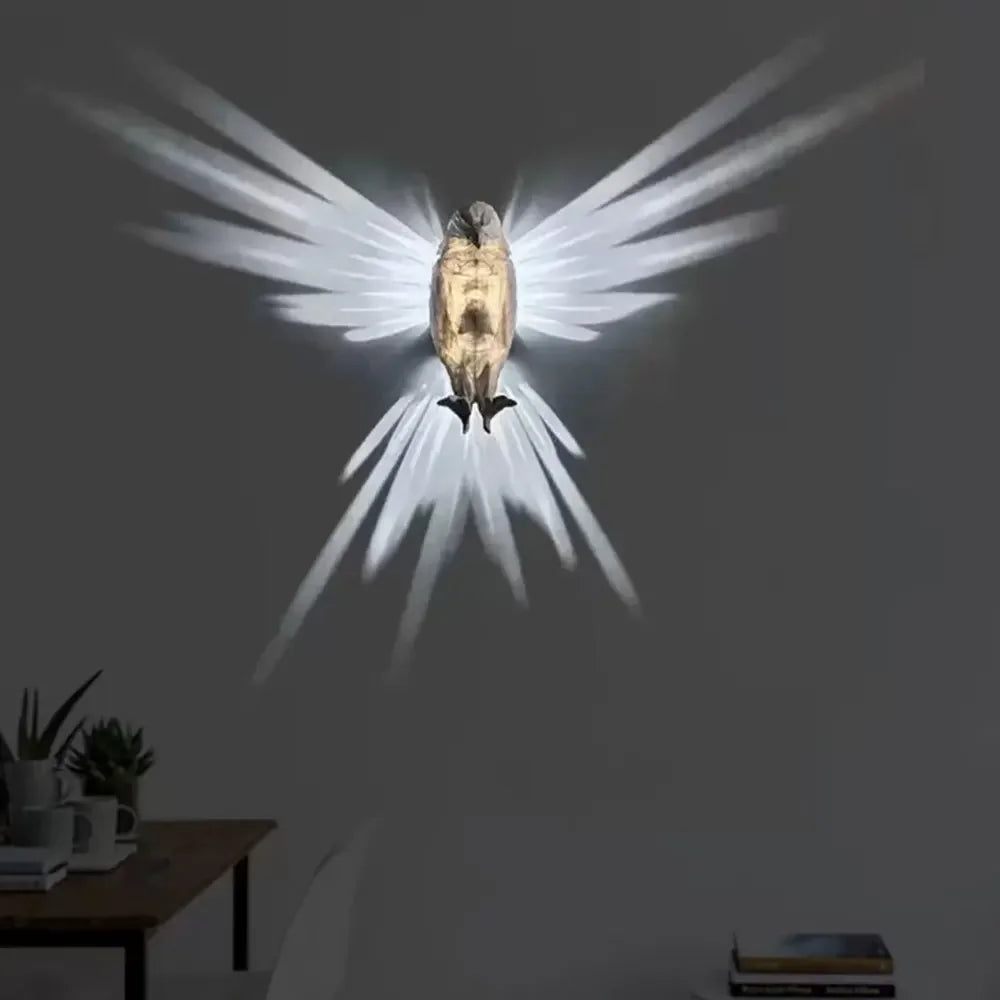 NightWing Bird Wall Lamp 🦅 💡