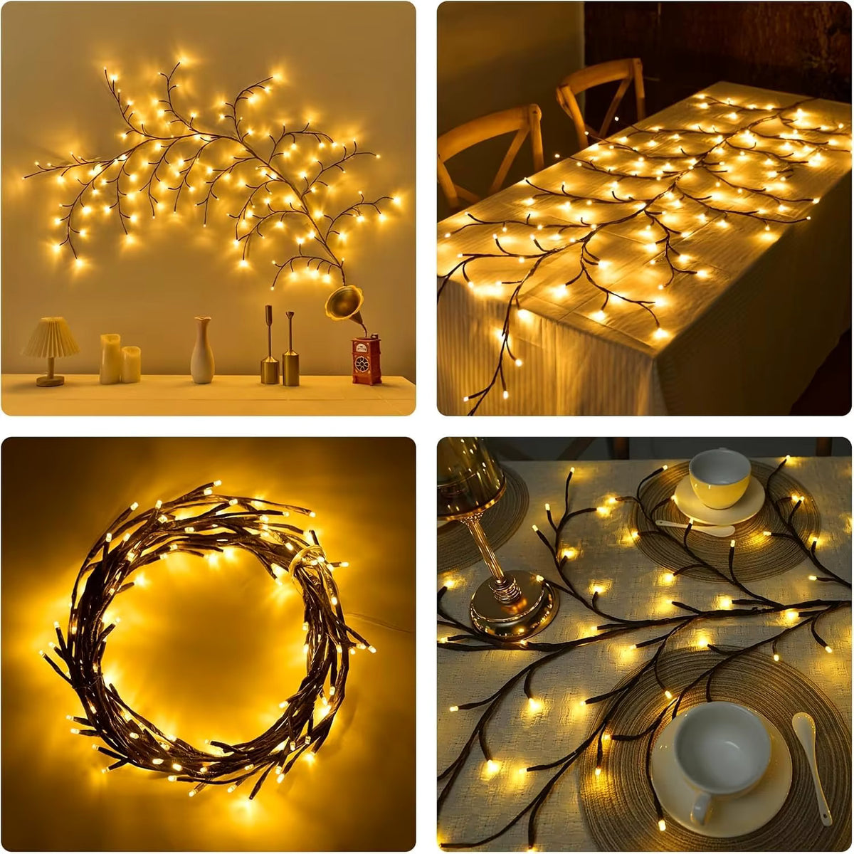 Enchanted Willow Vine Lights ✨🌿
