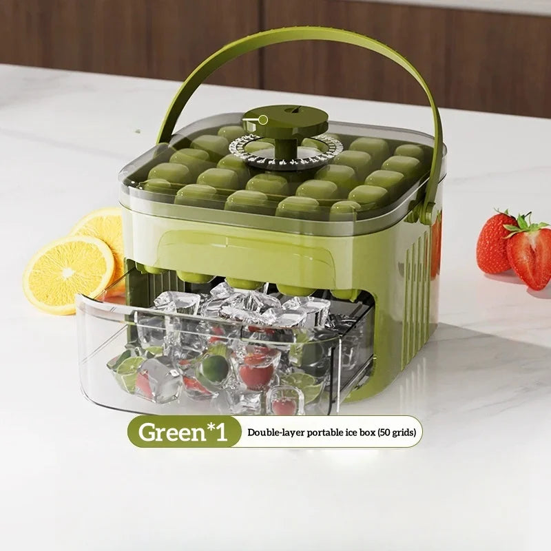 FrostVault™ Ice Drawer Tray 🧊