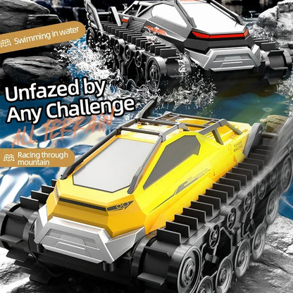 RC Amphibious Tank Car 🏎️