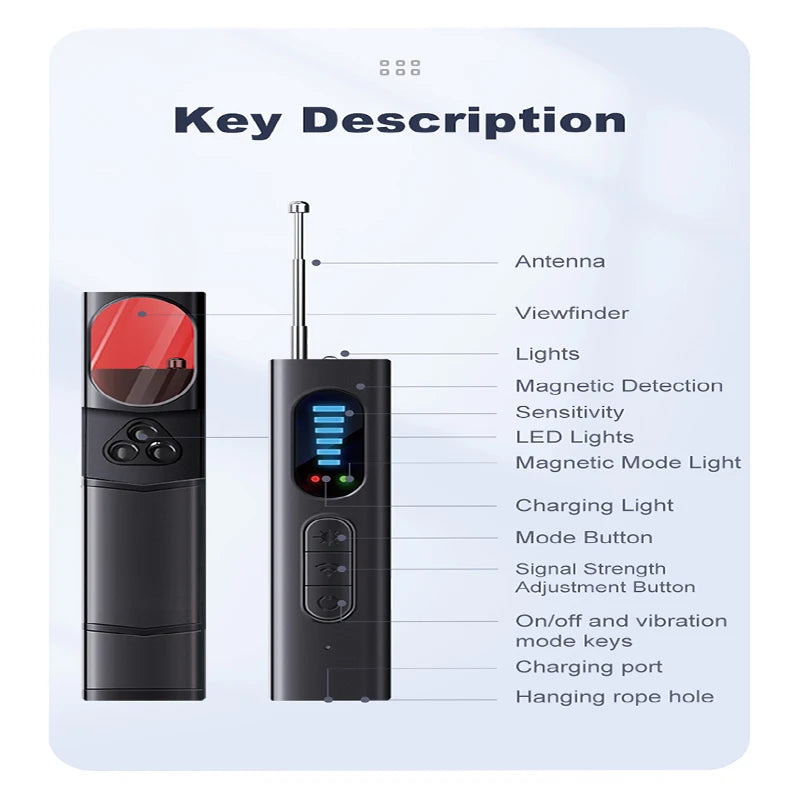 SpyGuard Pro™ Hidden Camera Detector 🔍🛡️