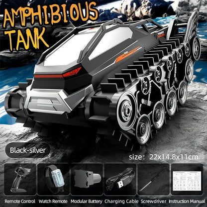RC Amphibious Tank Car 🏎️