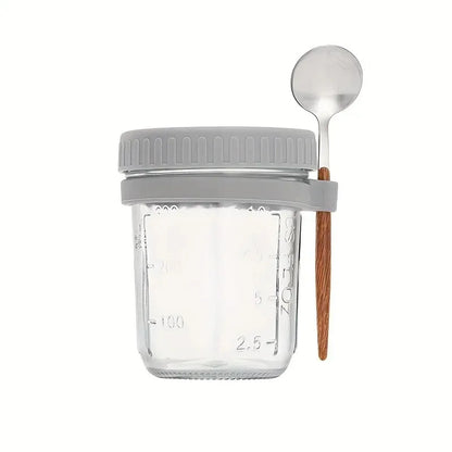 Overnight Oats Glass Jars 🫙