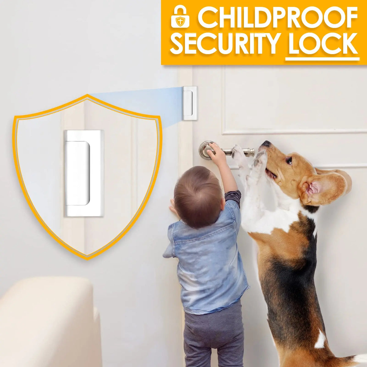 SecureStop™🔒 Door Reinforcement Lock