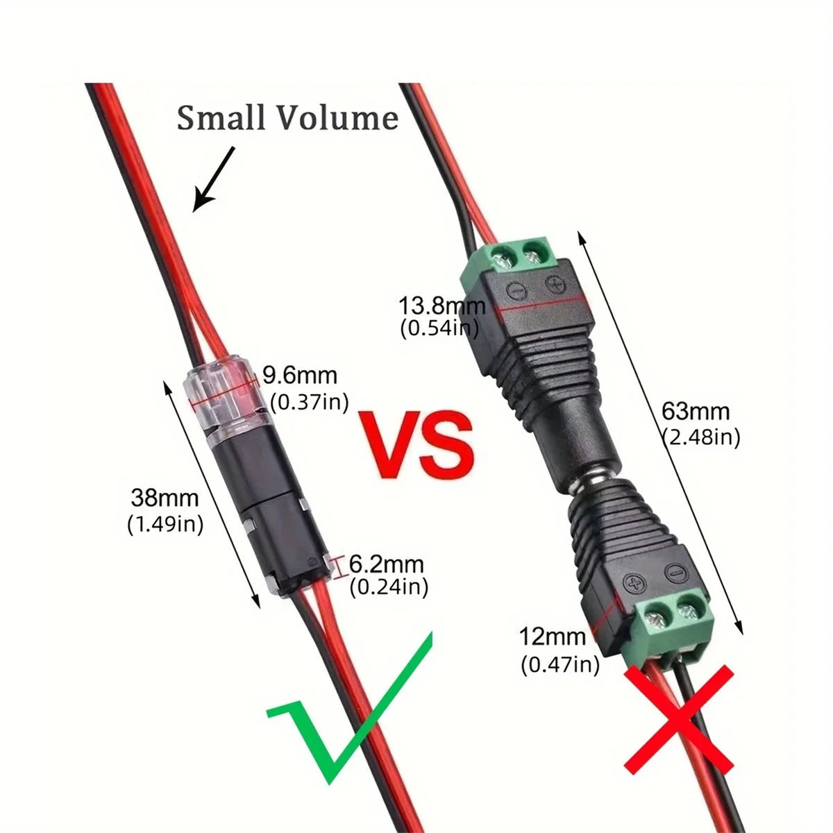 QuickConnect ⚡No-Strip Wire Connectors