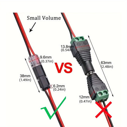 QuickConnect ⚡No-Strip Wire Connectors