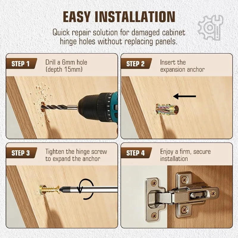 Expansion Anchor Screws 🔩