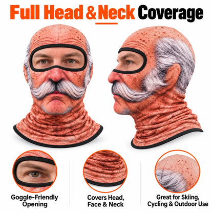 Funny Face Balaclava 🤣 👴🏻