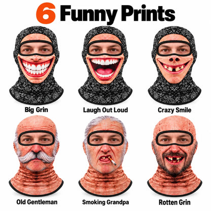 Funny Face Balaclava 🤣 👴🏻