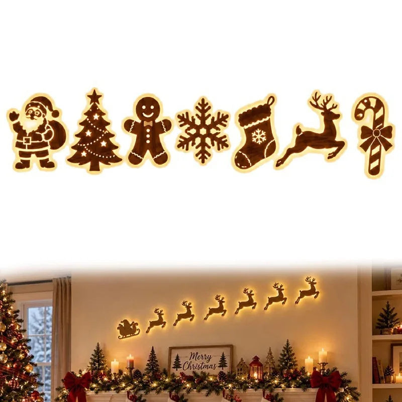 MerryGlow™ LED Christmas Wall Decorations ✨🎅
