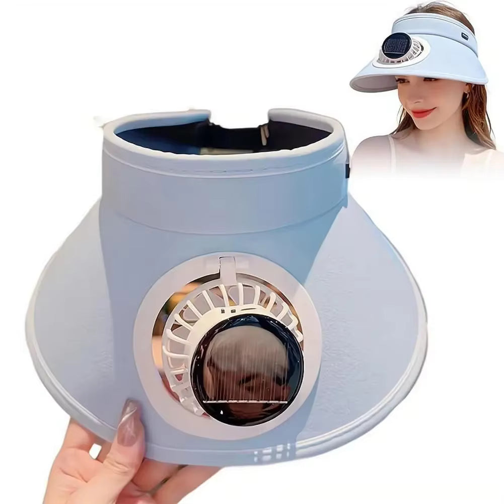 SolarBreeze Fan Hat ☀️🧢🌬️
