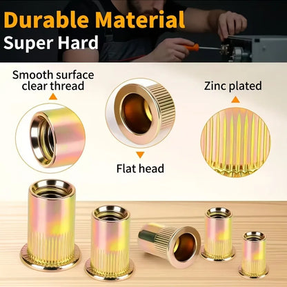 RivetPro 🔩 Threaded Rivet Nut Tool Kit
