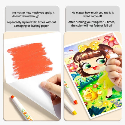 SilkyTwist Washable Crayons 🖍️