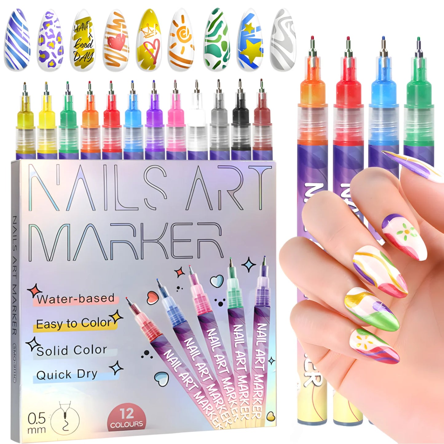 Nail Art Markers 💅 🎨