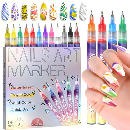 Nail Art Markers 💅 🎨