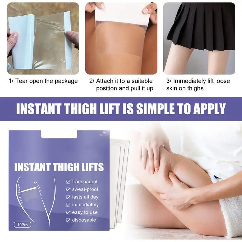 SculptStrips – 🔥 Invisible Thigh & Body Lift Patches