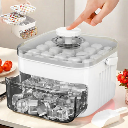 FrostVault™ Ice Drawer Tray 🧊