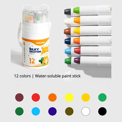 SilkyTwist Washable Crayons 🖍️