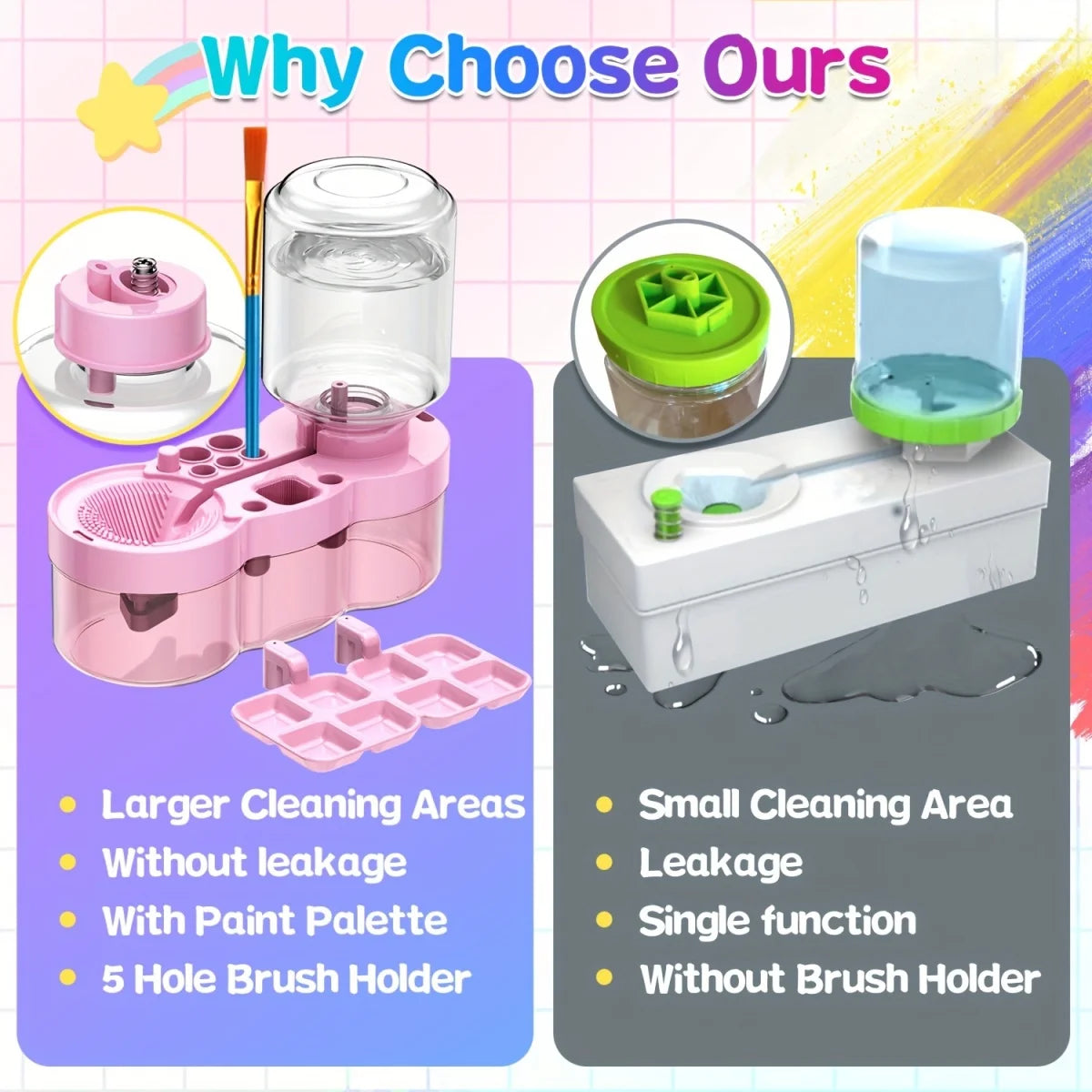 BrushBuddy™ 🎨 Paint Brush Toilet