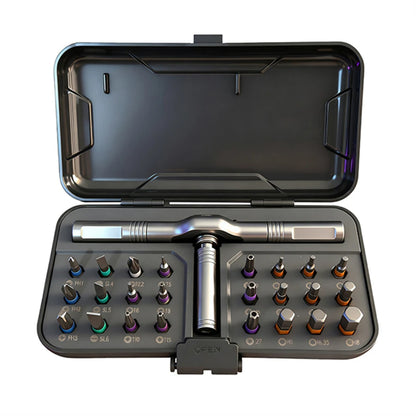 24-in-1 Magnetic Ratchet Screwdriver Set 🔧