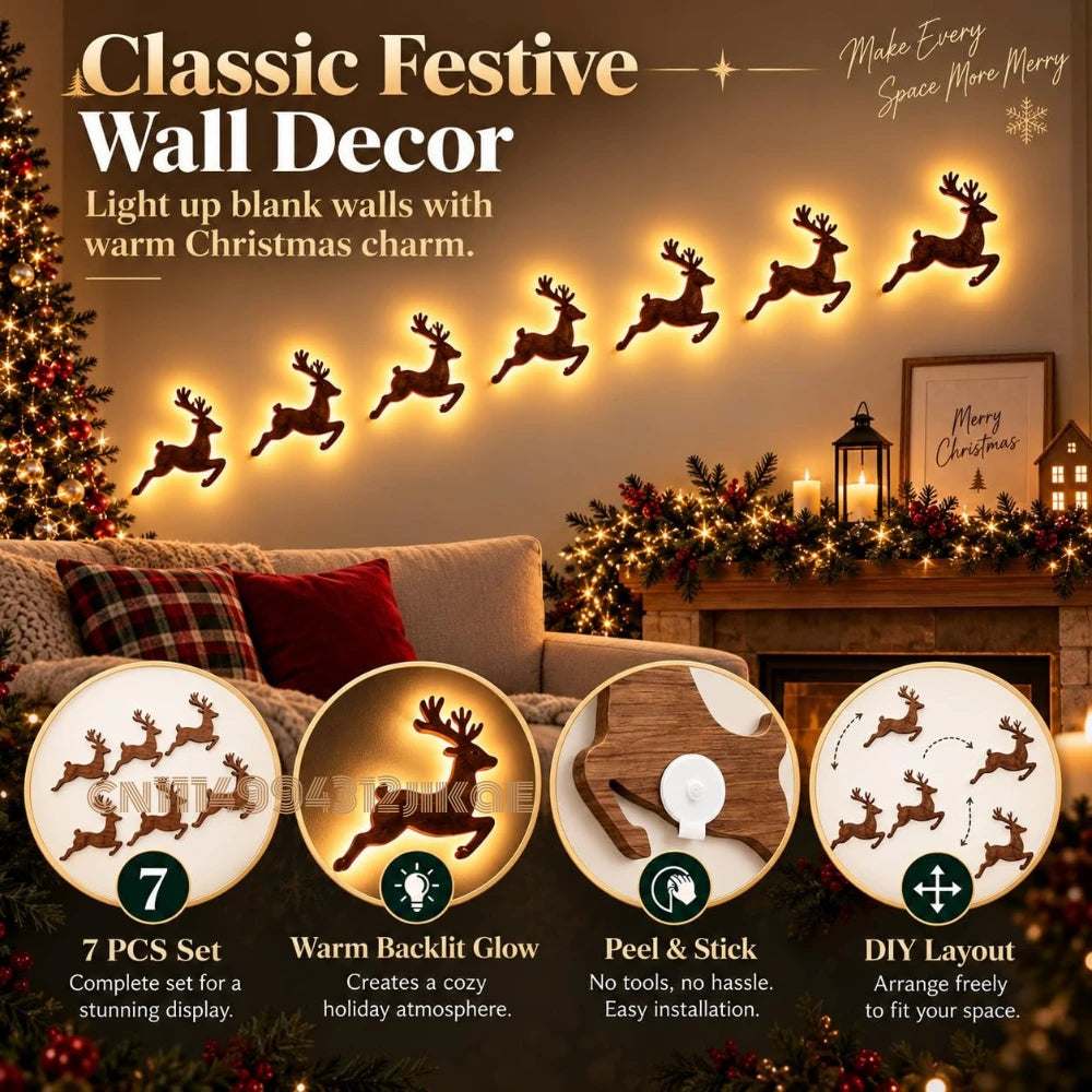 MerryGlow™ LED Christmas Wall Decorations ✨🎅