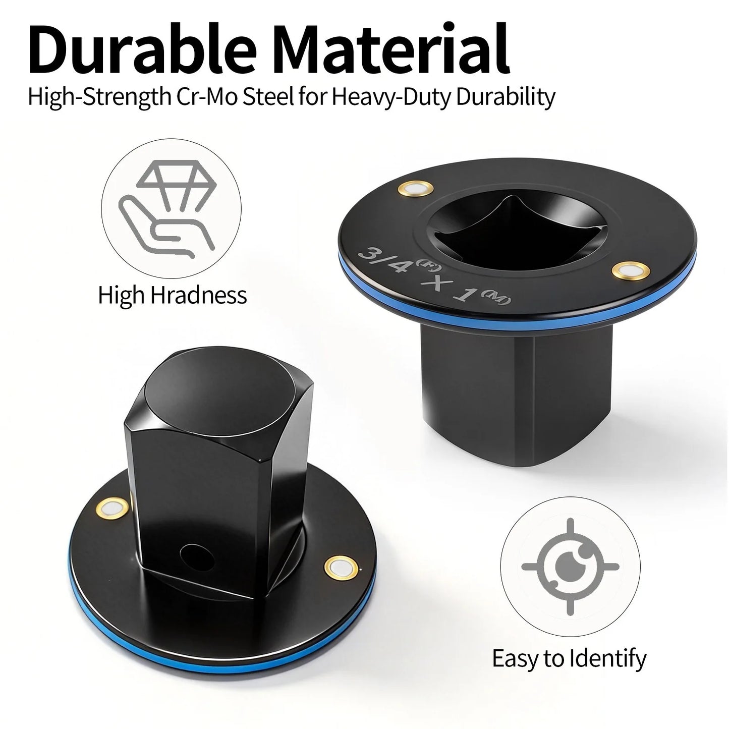 TorqueLink 🔩 Magnetic Impact Socket Adapter Kit