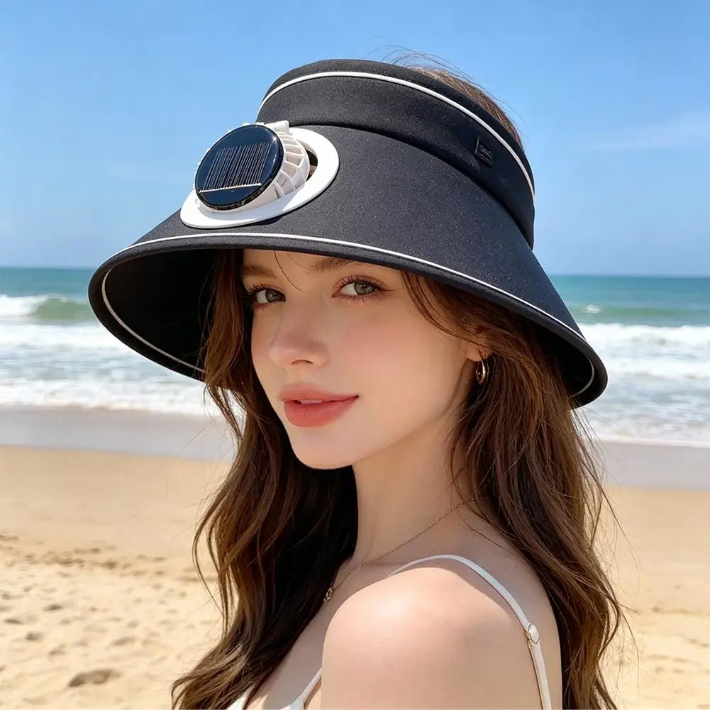 SolarBreeze Fan Hat ☀️🧢🌬️