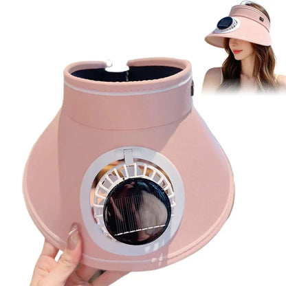 SolarBreeze Fan Hat ☀️🧢🌬️