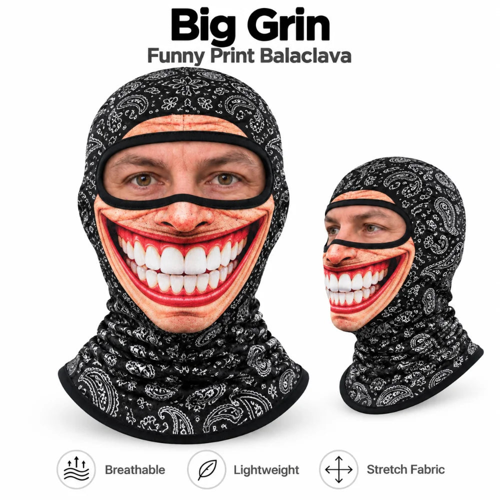 Funny Face Balaclava 🤣 👴🏻