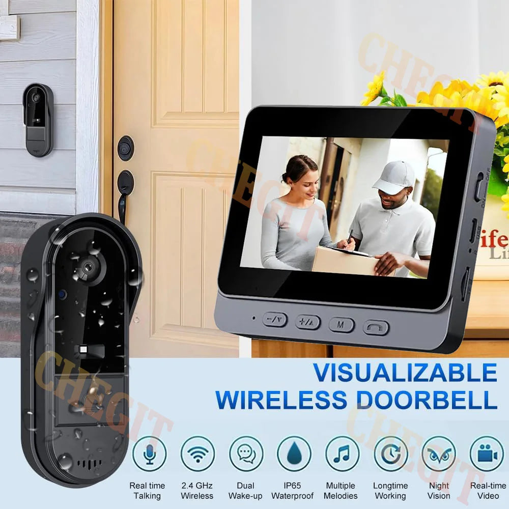 Wireless Video Doorbell 🔔📹