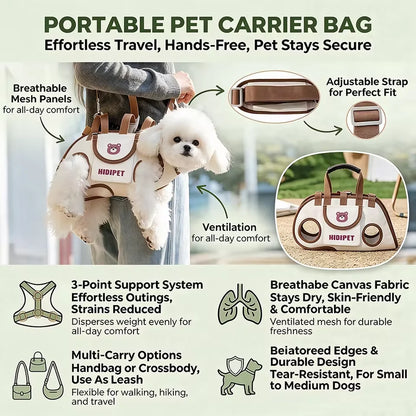 Multi-Use Pet Carrier Bag 🐾🐱🐶