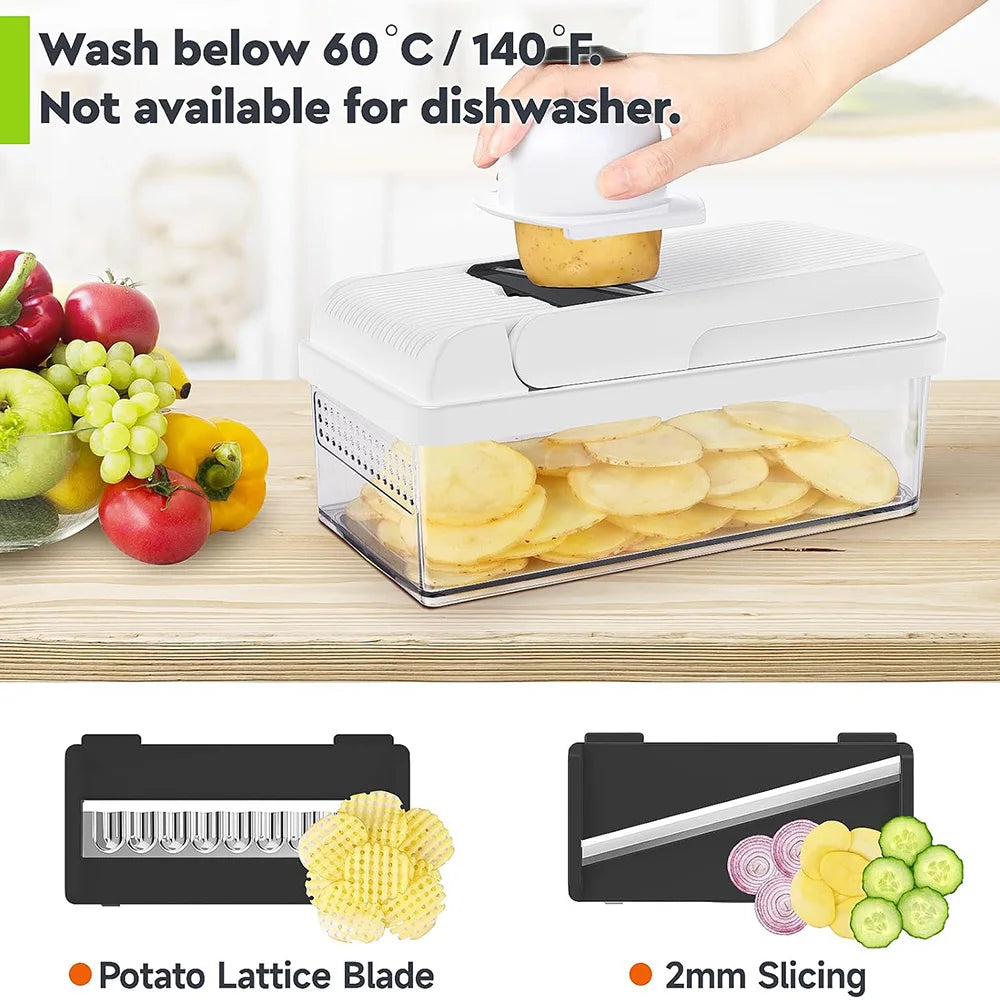 Galaxy Veggie Chopper & Kitchen Tool Set 🥗 🥕