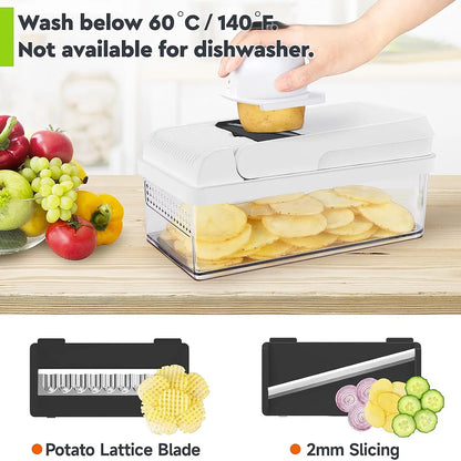 Galaxy Veggie Chopper & Kitchen Tool Set 🥗 🥕