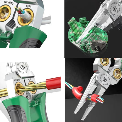 VoltGrip™ ⚡ 8-in-1 Wire Stripping Pliers