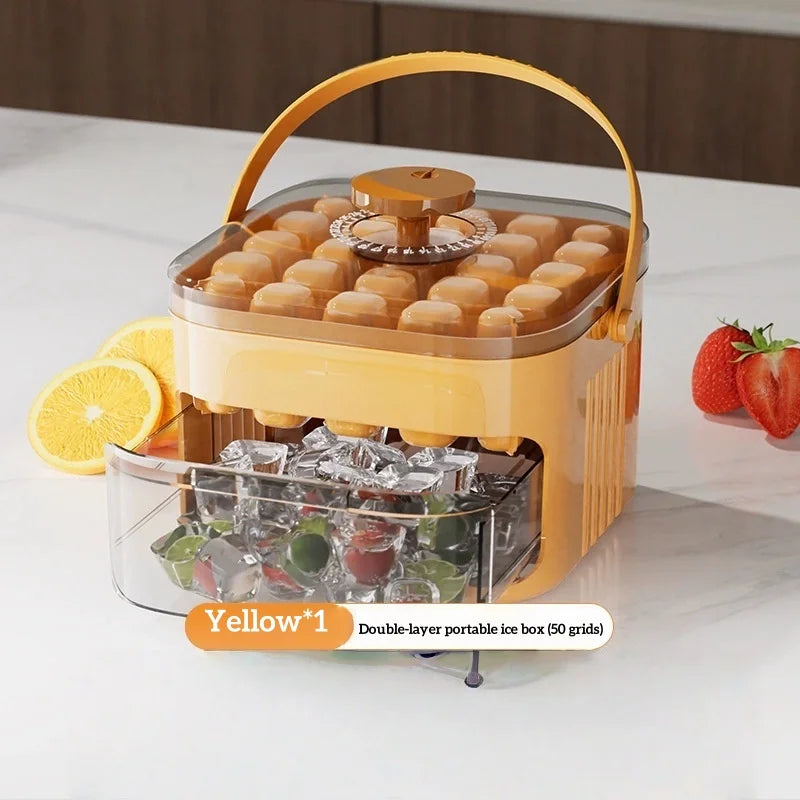 FrostVault™ Ice Drawer Tray 🧊