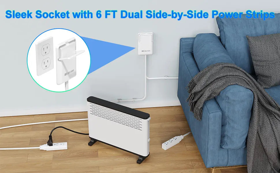 Slim Socket Extension Cord 🔌