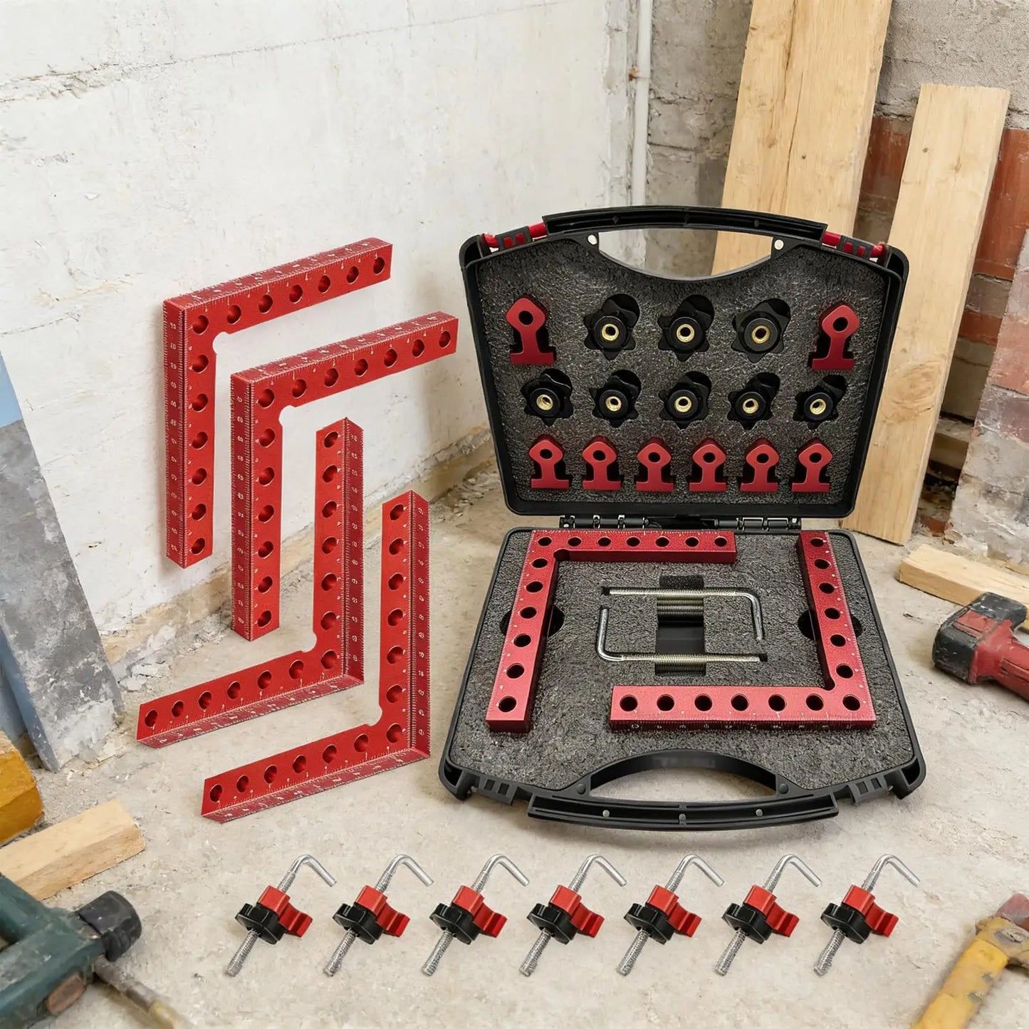 CornerPro 90° Positioning Square Clamps 📐