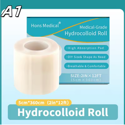 ClearSkin Strip™ ✨ Hydrocolloid or Silicone Roll for Acne, Pimples & Scars