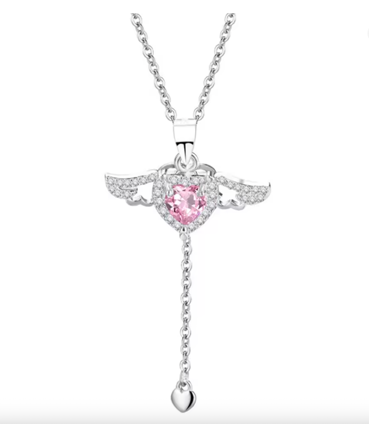 Angel Wings Movement Necklace 💖🪽