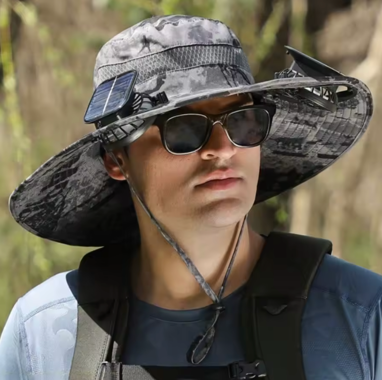 SolarBreeze Fan Hat ☀️🧢🌬️