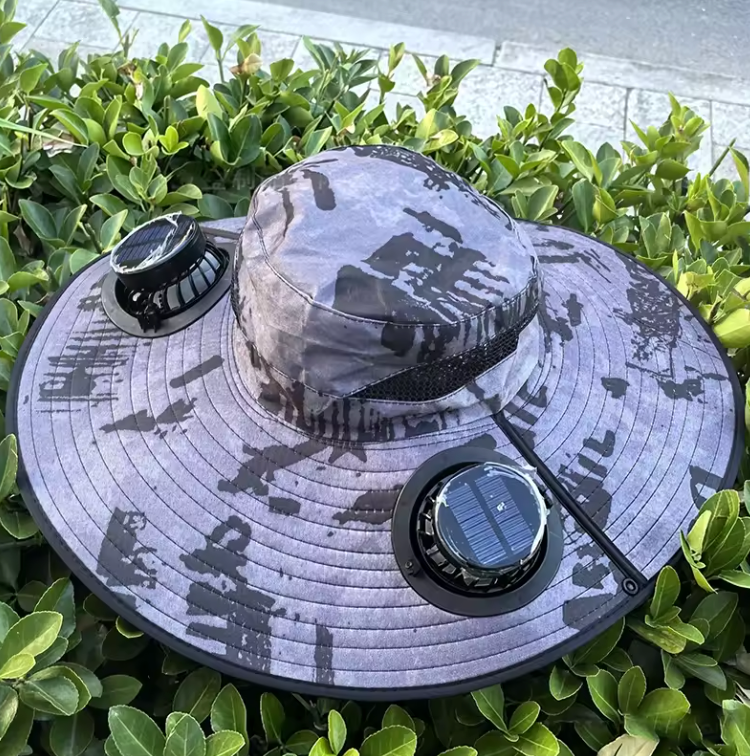 SolarBreeze Fan Hat ☀️🧢🌬️