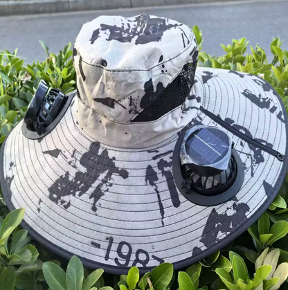 SolarBreeze Fan Hat ☀️🧢🌬️